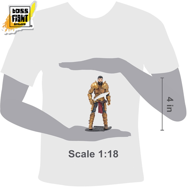 Boss Fight Studio Vitruvian H.A.C.K.S. Leonidas Version 3 Time Displaced King 1:18 Scale Action Figure
